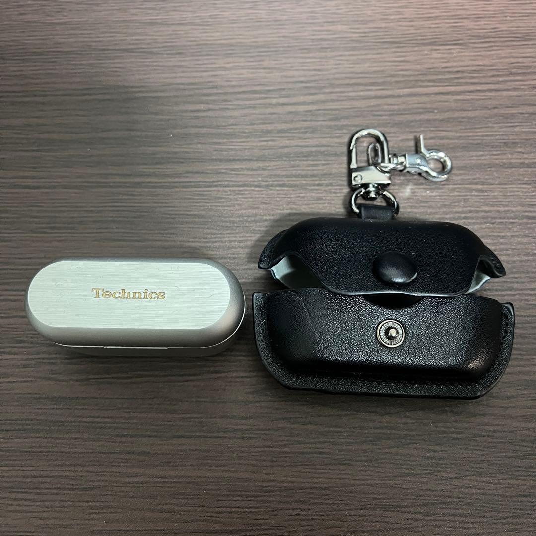 Technics EAH-AZ80 ワイヤレスイヤホン ケース付き シルバー美品