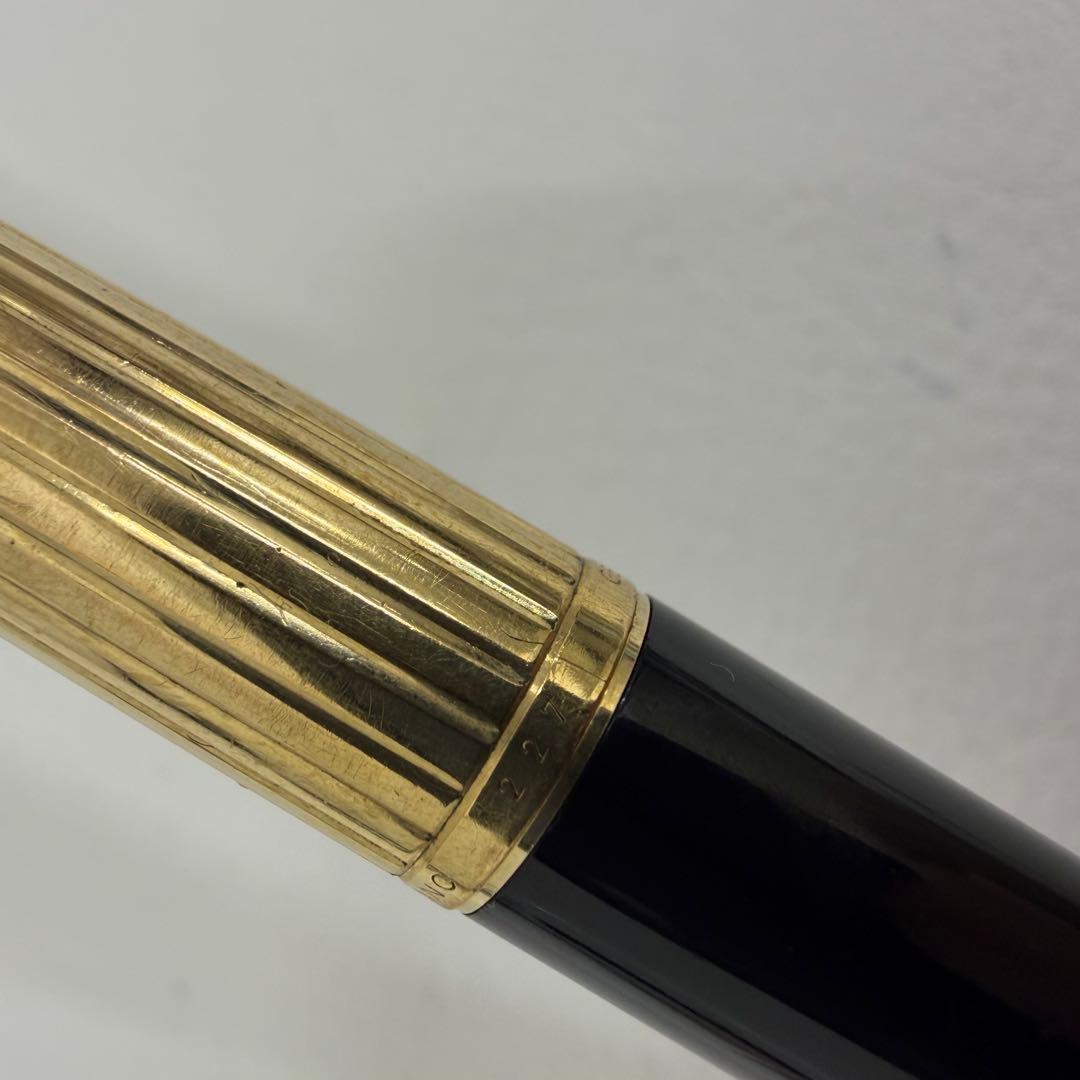 P17【万年筆】MONTBLANC モンブラン K14 ゴールド　227 585