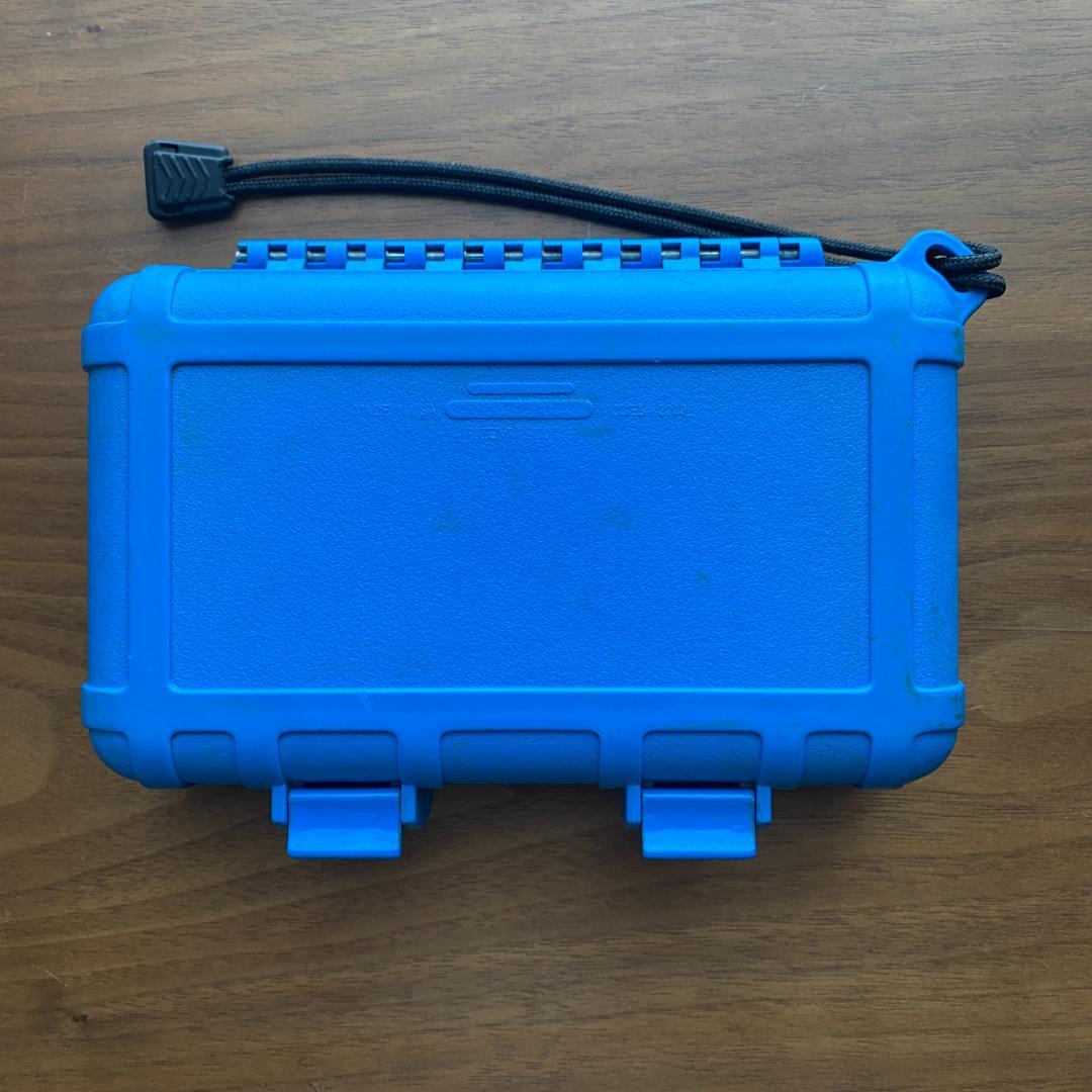 Shure カートリッジ ケース 防水 4本収納可能 使用感あり