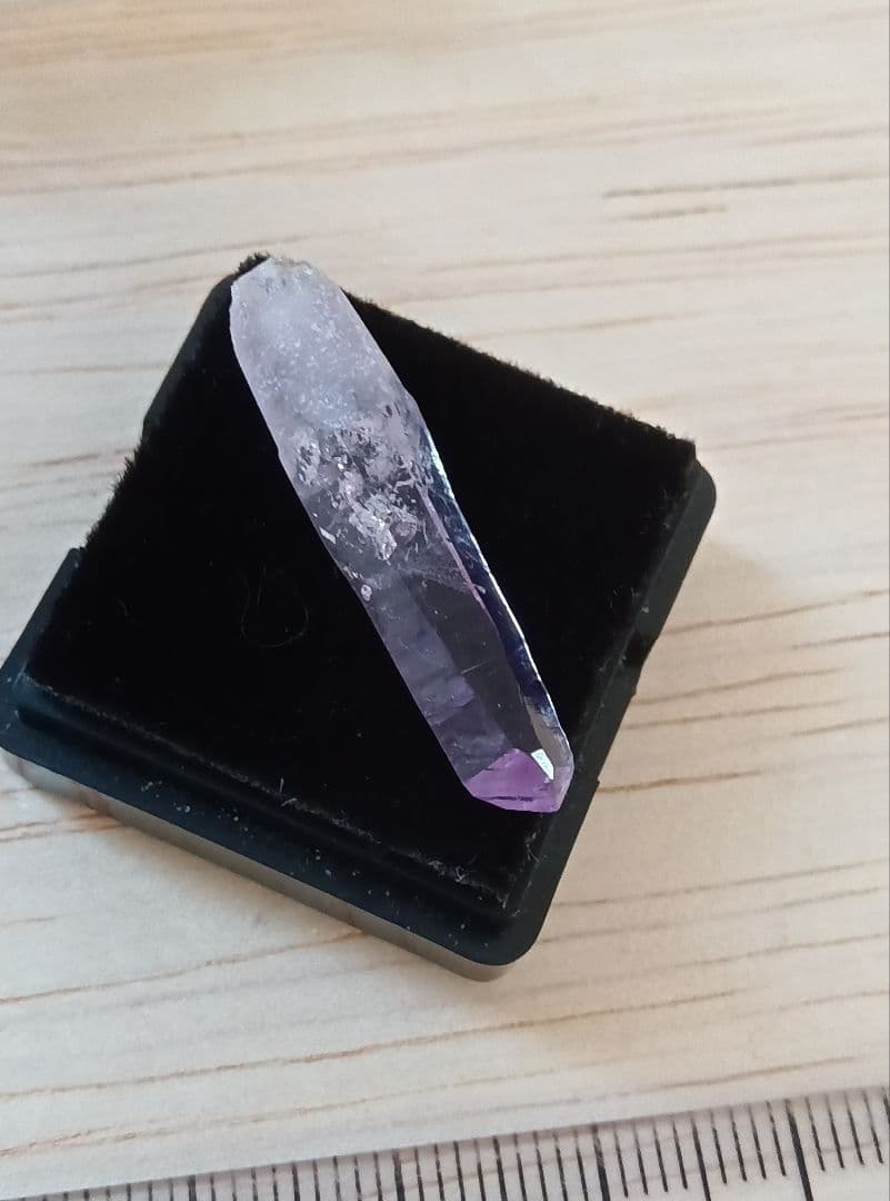 【レア】【希少】ベラクルスアメジスト　ハーキマーダイヤモンド　小瓶付き　美品