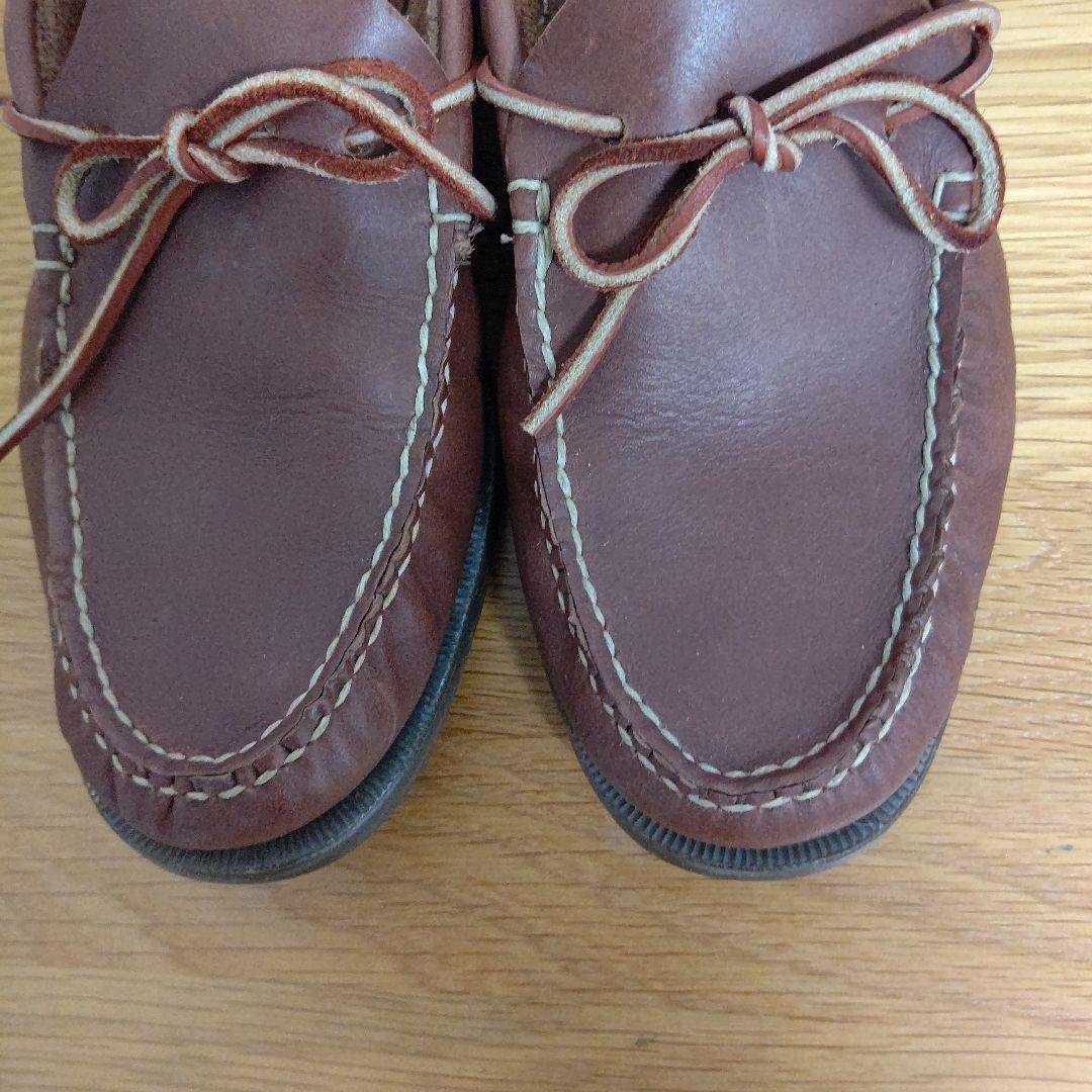 靴 RUSSELL Moccasin BOOTS 25cm
