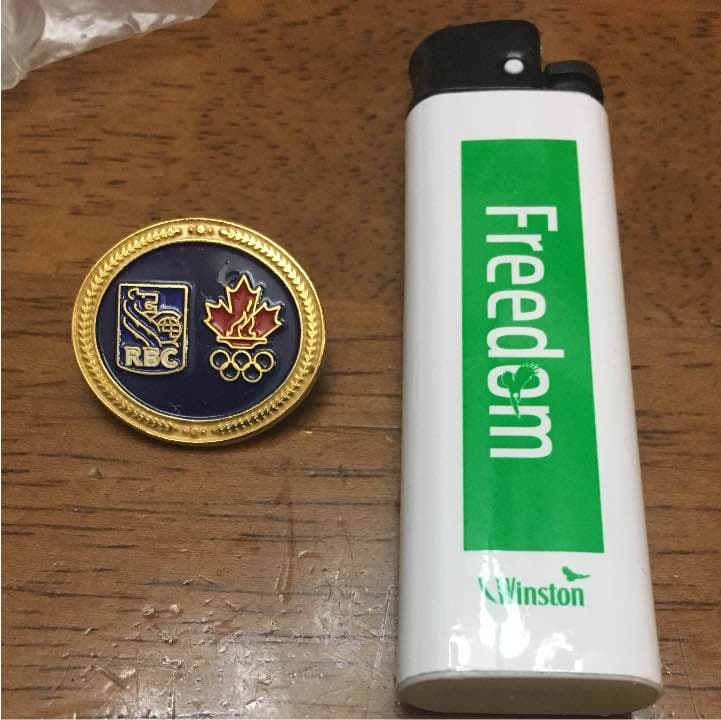 激レア　カナダ オリンピック ピンバッジ RBC カナダロイヤル銀行