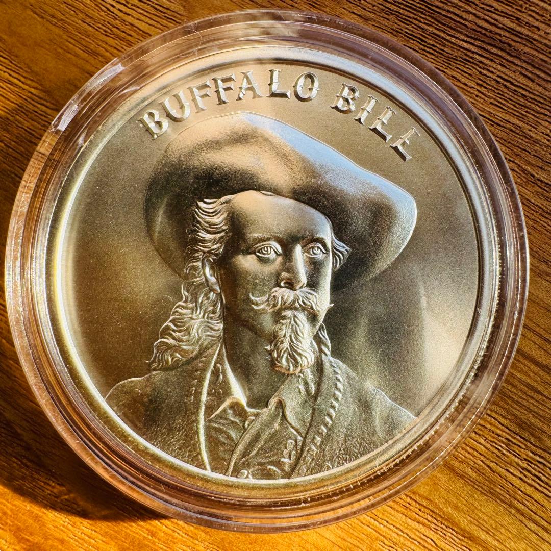 バッファロービル　1オンス　銀貨