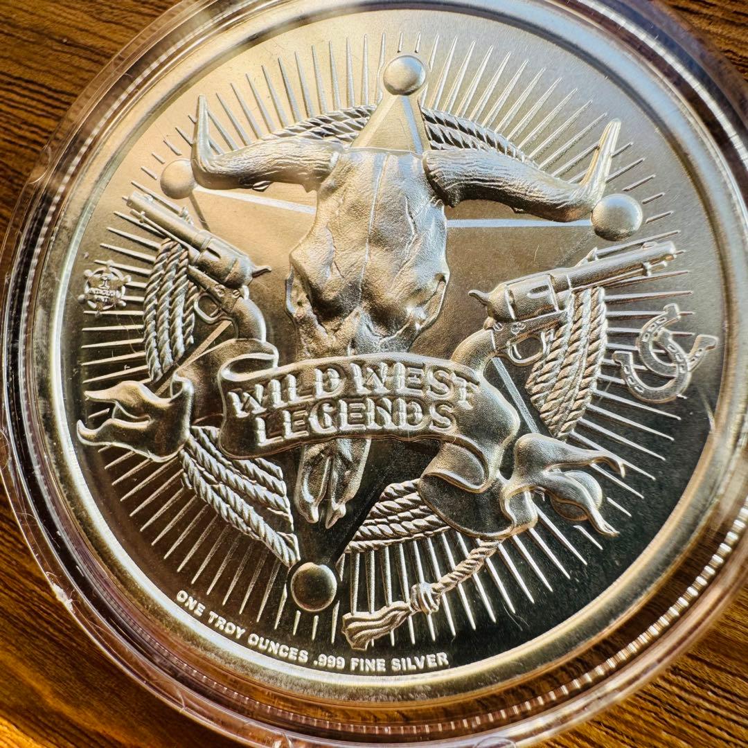 バッファロービル　1オンス　銀貨