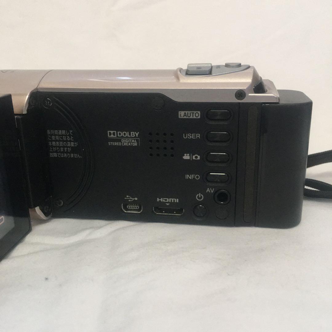 JVCケンウッド フルハイビジョンムービー ピンクゴールド GZ-HM670-N