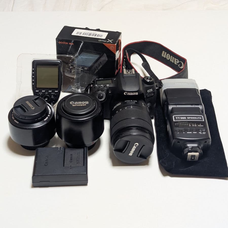 Canon EOS 9000D セット（中古）