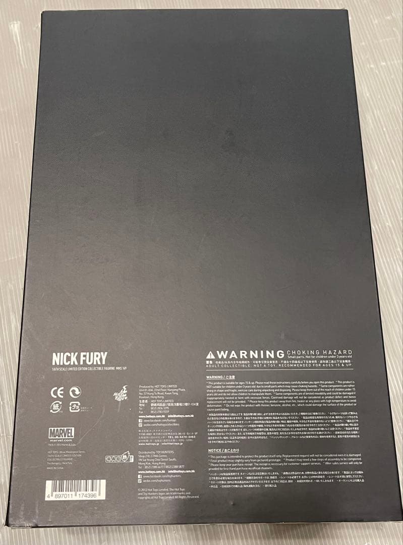 ホットトイズ 『アベンジャーズ』 １／６スケールフィギュア　ニック・フューリー