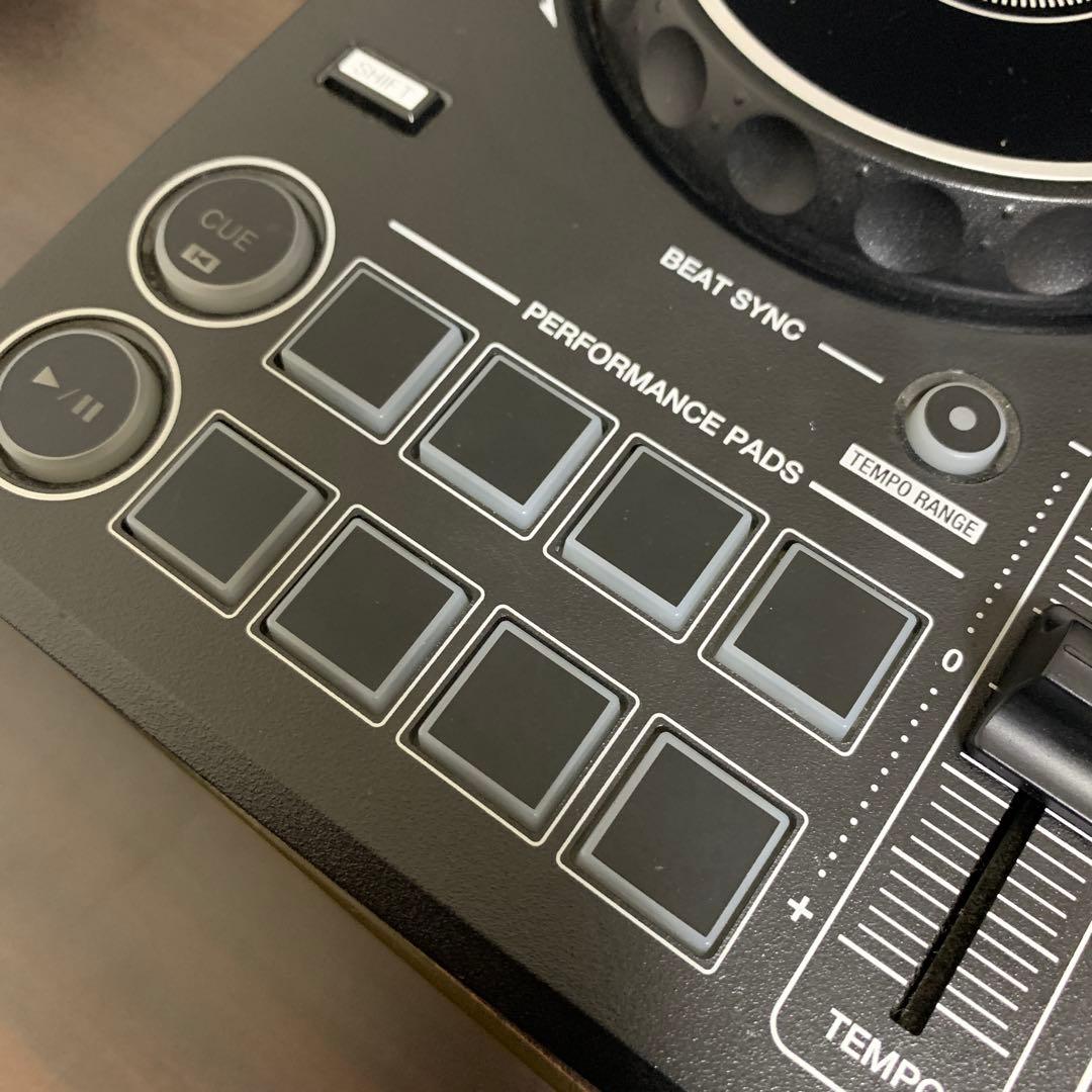Pioneer DDJ-200 DJコントローラー　スプリットケーブル付き