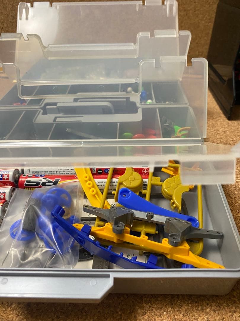 組立済 ミニ四駆8点、ポータブルピット1点&パーツ、工具など色々まとめセット