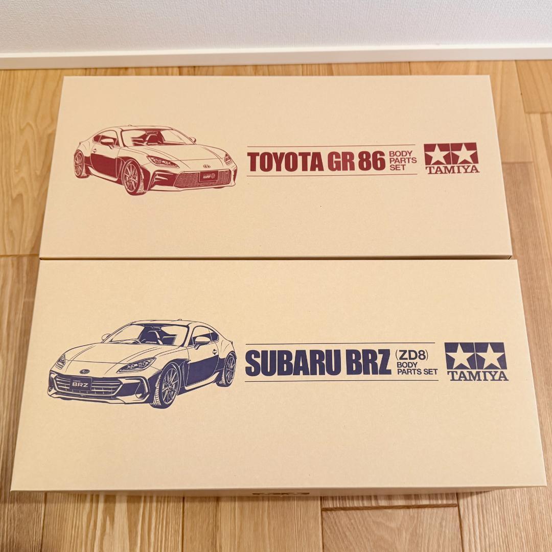 タミヤ 1/10 ボディパーツセット【未使用品】GR86/BRZ ZD8