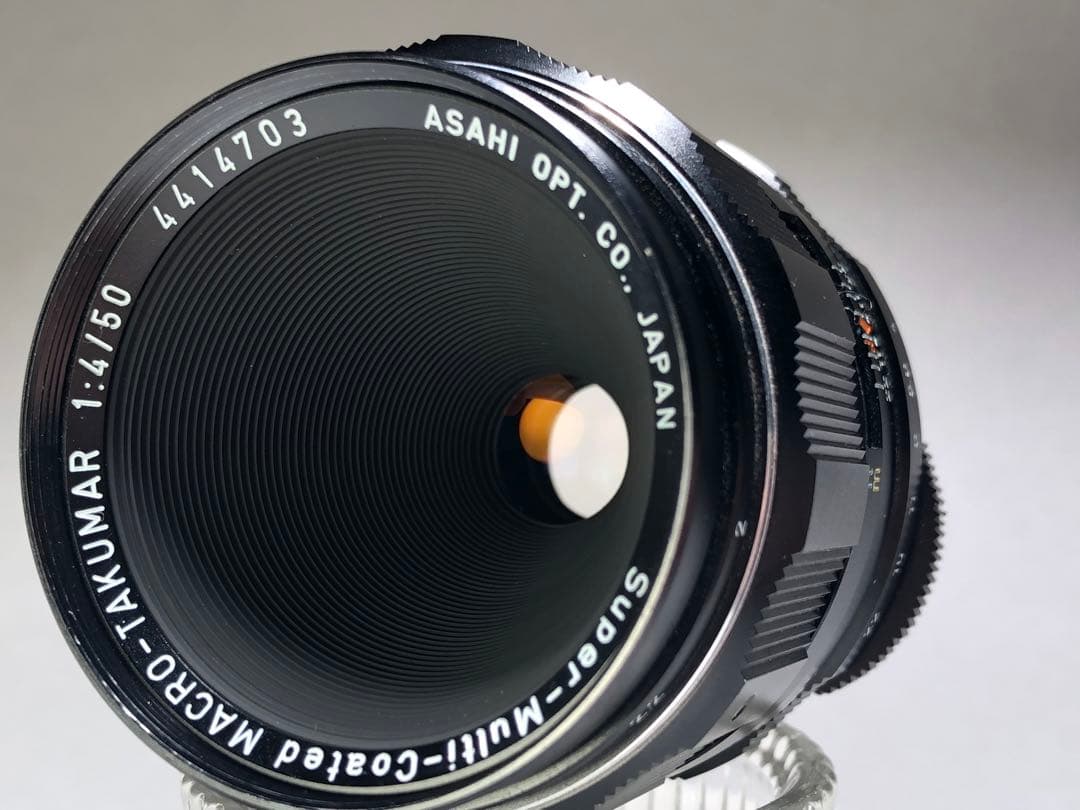 レンズ(単焦点) super multi coated macro takumar 50mm f4