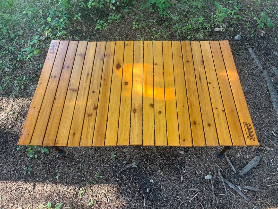 コールマン　ナチュラルウッドロールテーブルクラシック/110