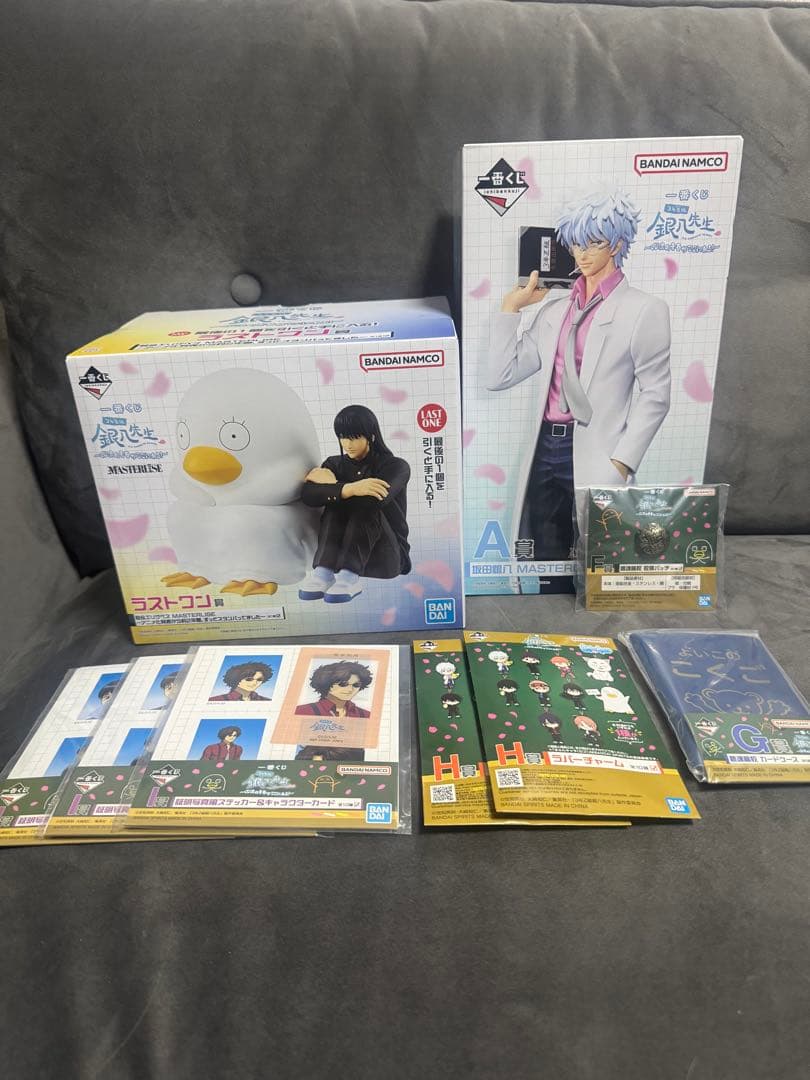 銀魂　一番くじ　ラストワン賞　エリザベス　A賞 坂田銀八　フィギュア　おまけ付き