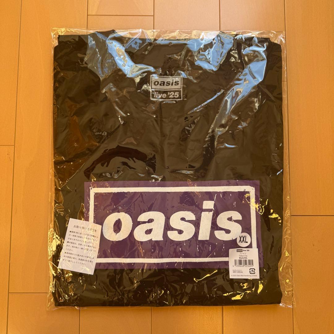 【4点セット】XXLサイズ oasis 開催地限定 Tシャツ & A2ポスター