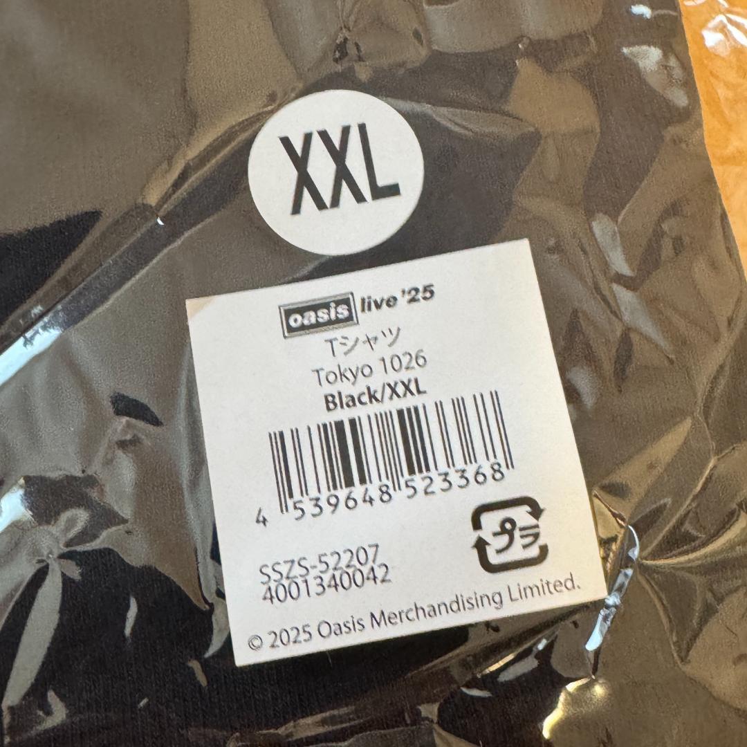 【4点セット】XXLサイズ oasis 開催地限定 Tシャツ & A2ポスター