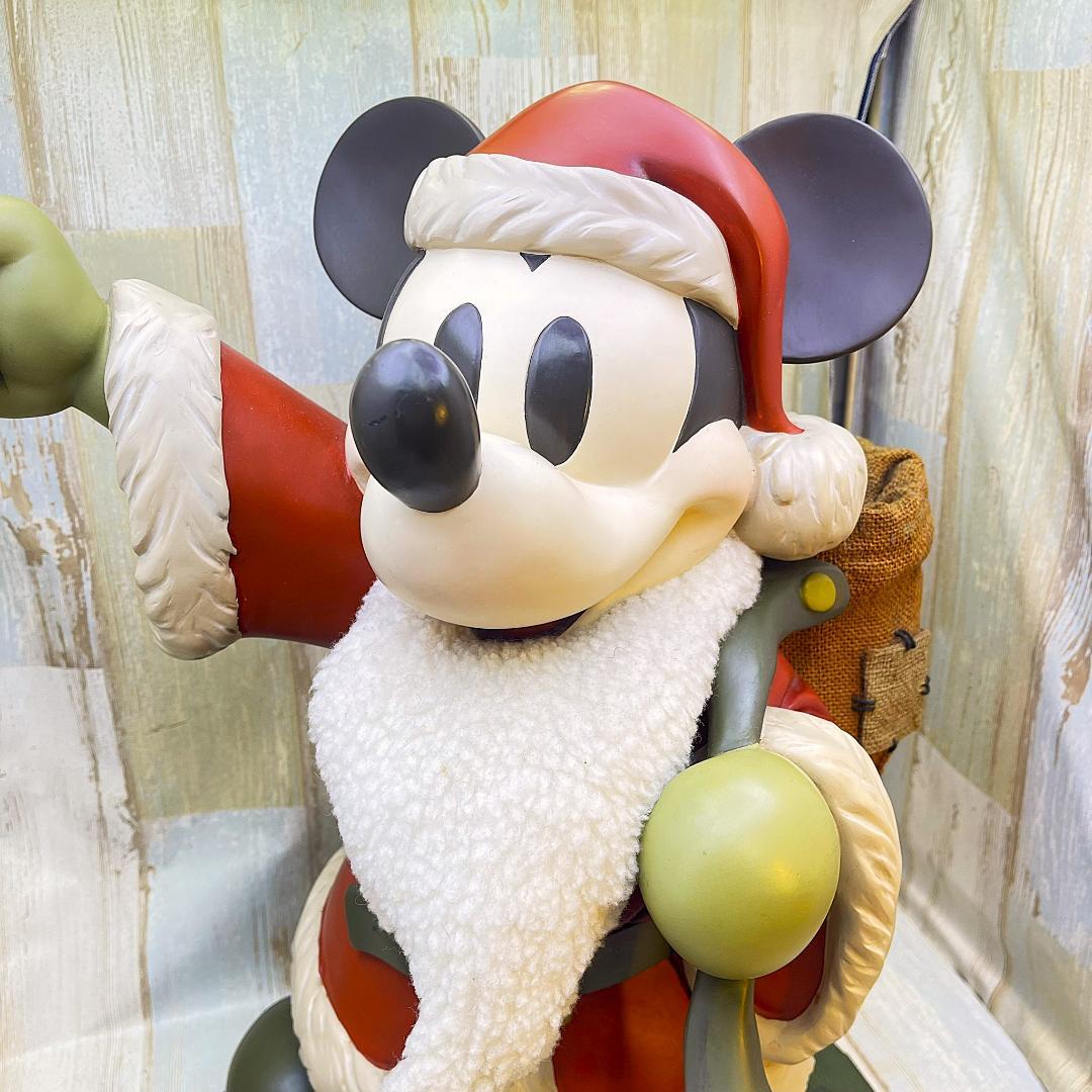 激レア★サンタミッキー ミッキーマウス サンタクロース ビッグフィギュア