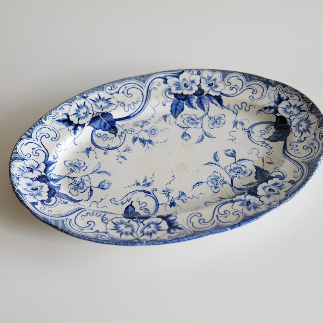 クレイユモントロー FLORA オーバル皿