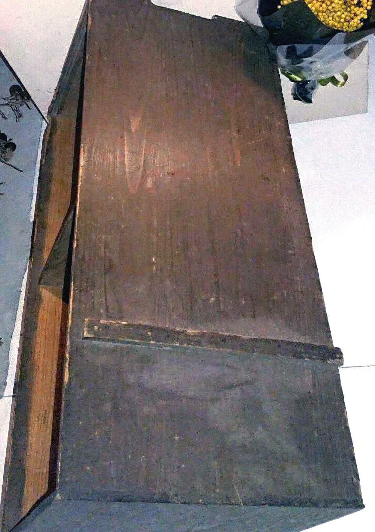 アンティーク棚 レトロ木製棚