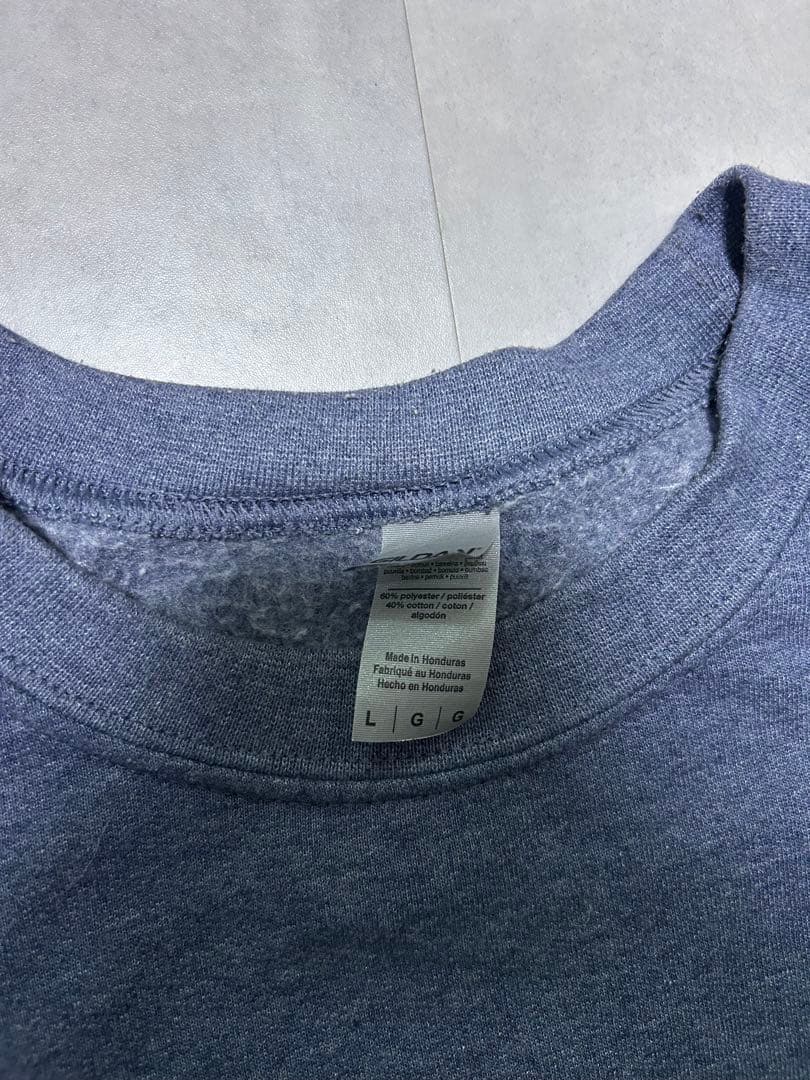 ammo 刺繍ロゴ スウェット 青