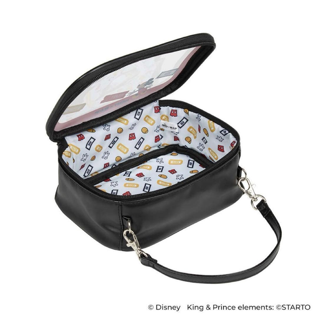 【 はぴぬい 】 着せ替え衣装Mickey × K&P 持ち歩きポーチ 永瀬廉