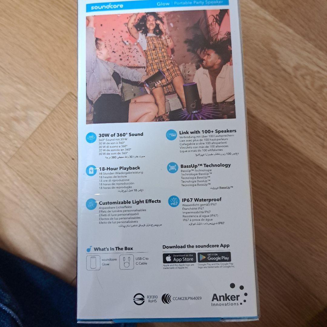 soundcore Glow ポータブルスピーカー