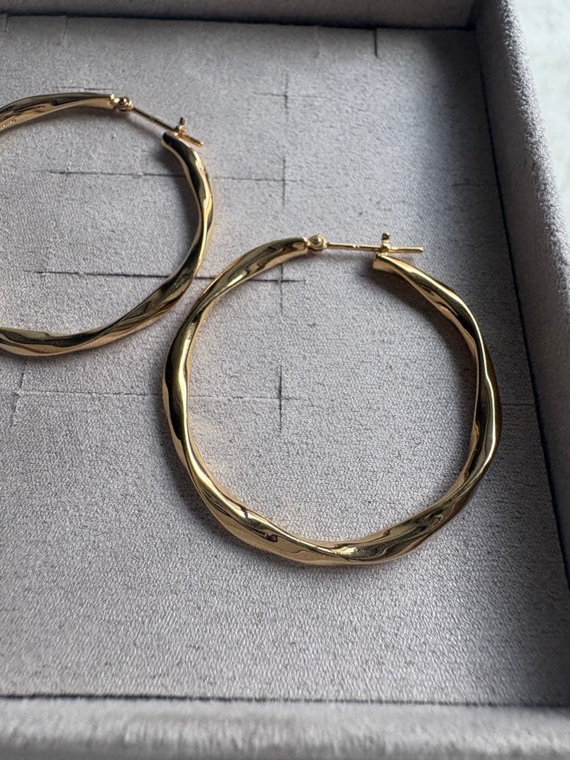 未使用 Jouete ツイスト ラップピアス