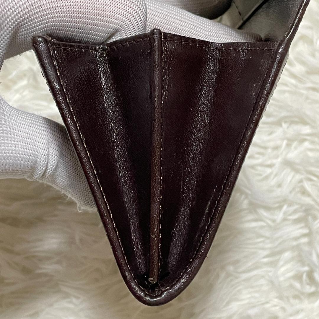 【美品】 FENDI フェンディ　二つ折り 長財布　ズッカ柄　オールドフェンディ