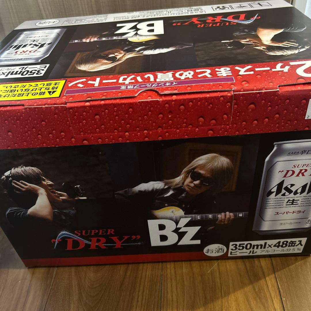 アサヒスーパードライ　350ml☓48本 (2ケース)　ビール　B'zパッケージ