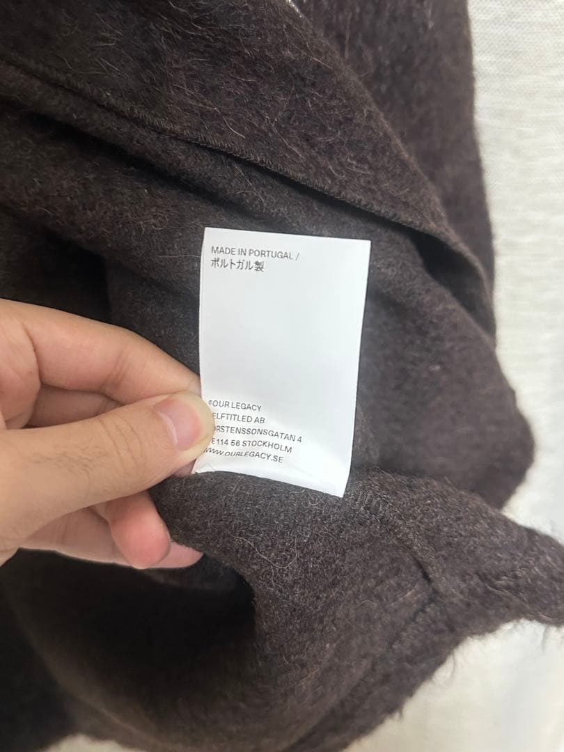 OUR LEGACY FULLZIP POLO サイズ48