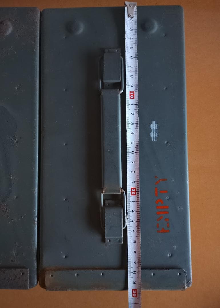 実物 USED 米軍 弾薬箱 アンモボックス 3セットインテリア サバゲー