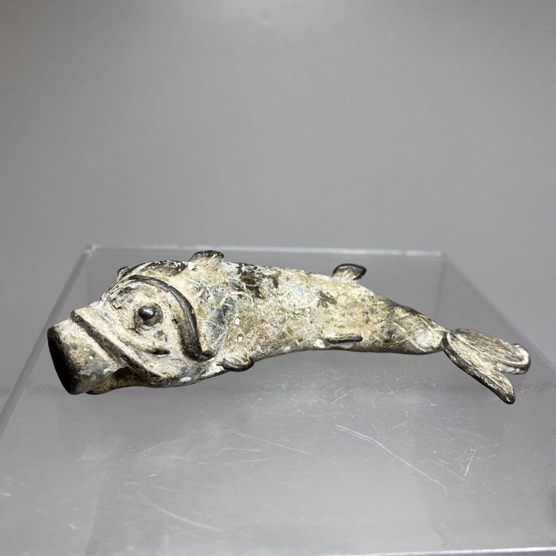 古銅　鯉水滴　61g 東さ7-1207☆2F