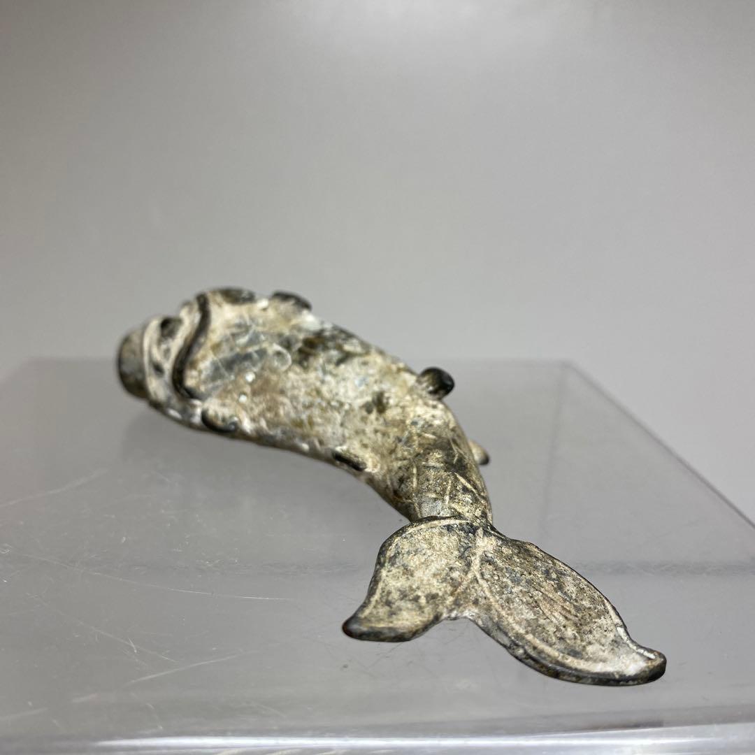 古銅　鯉水滴　61g 東さ7-1207☆2F