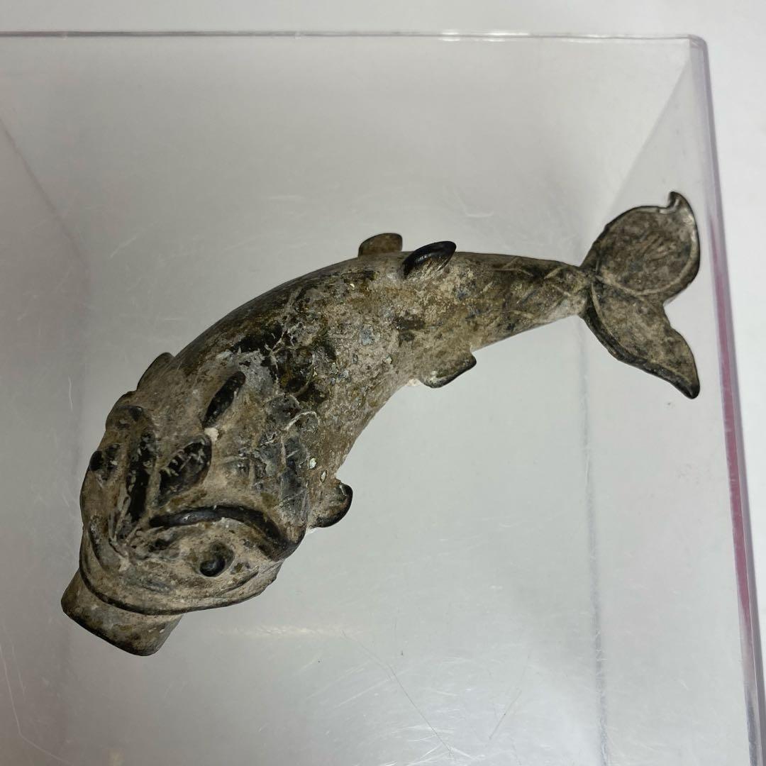 古銅　鯉水滴　61g 東さ7-1207☆2F