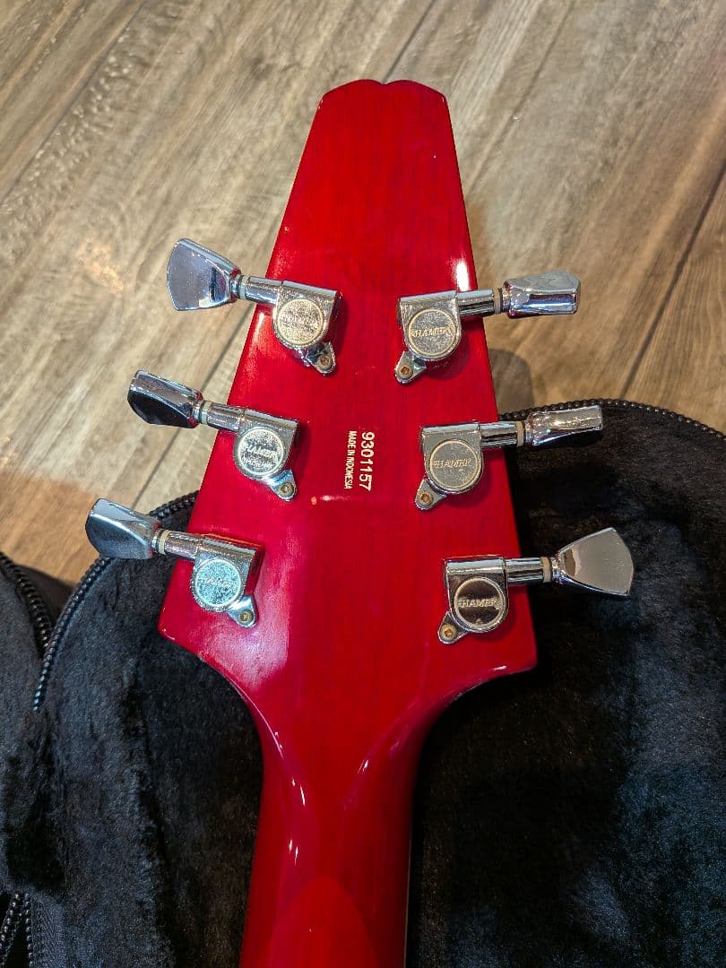 Hamer Vector F/T エレキギター オレンジ・サンバースト