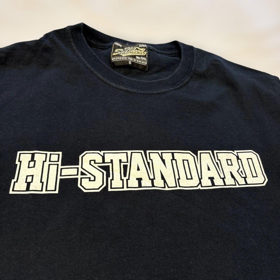 【used】Hi-STANDARD Tシャツ ハイスタ S 旧ロゴ