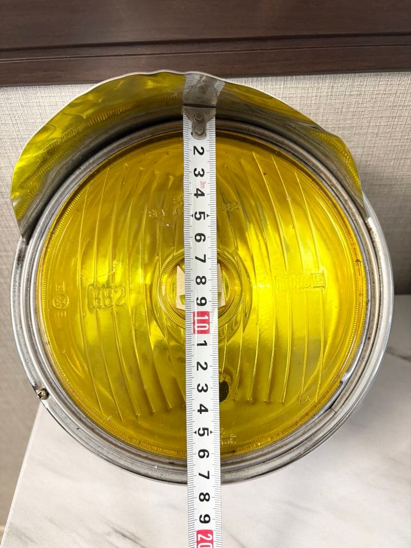 バイク用 マーシャルヘッドライト イエロー