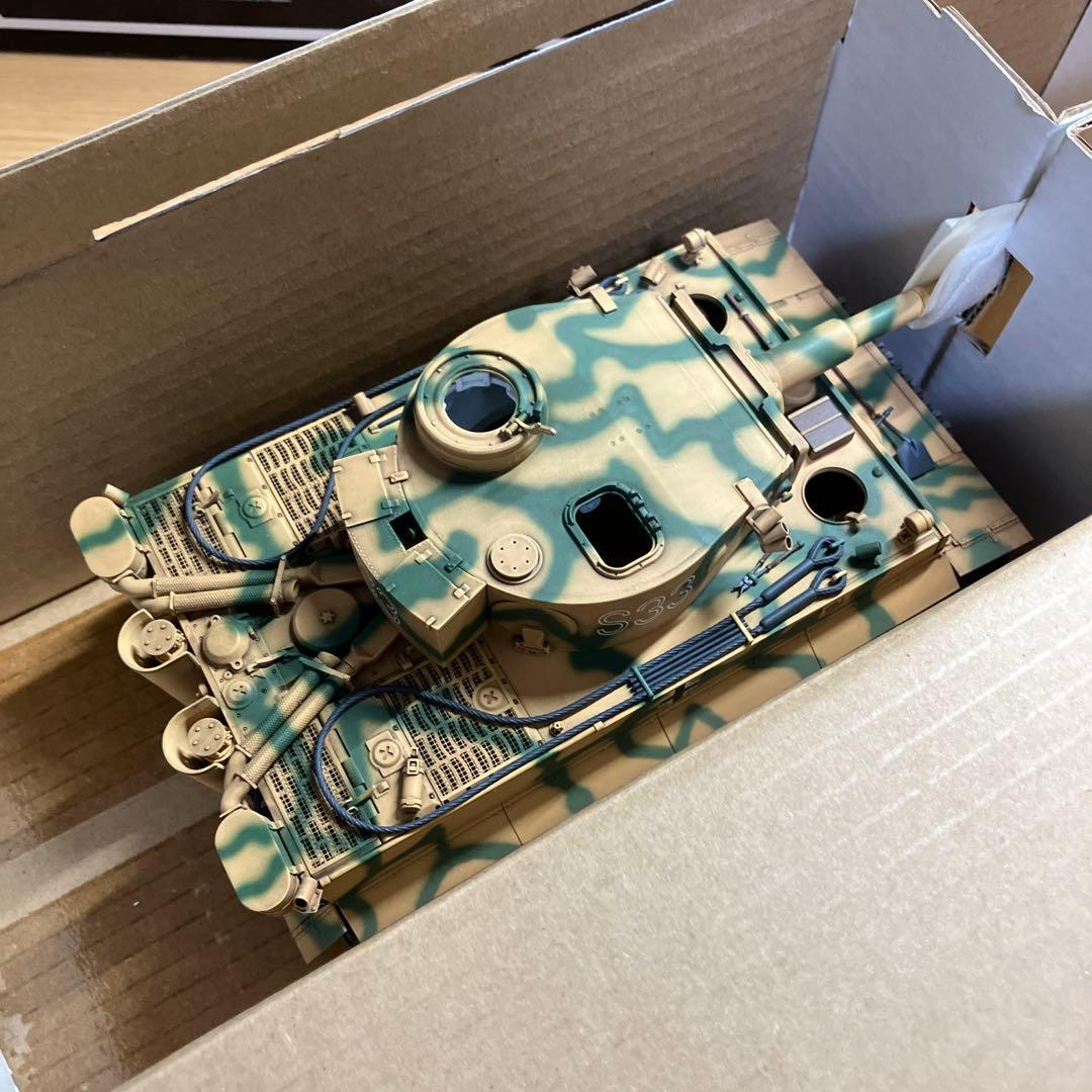 タミヤ ドイツ重戦車タイガーⅠ初期生産型 完成品 1/35 マスターワークコレク