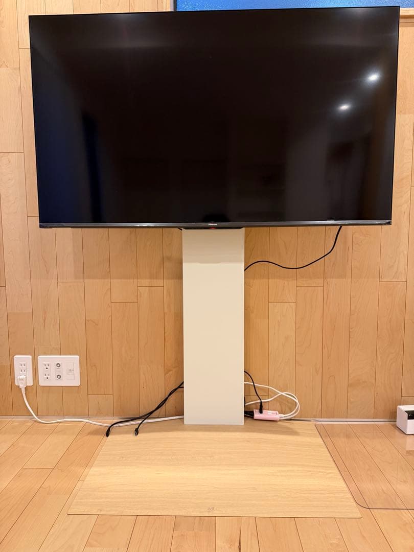 WALL TVSTAND V3 SW HIGH TYPE ホワイトオークベース