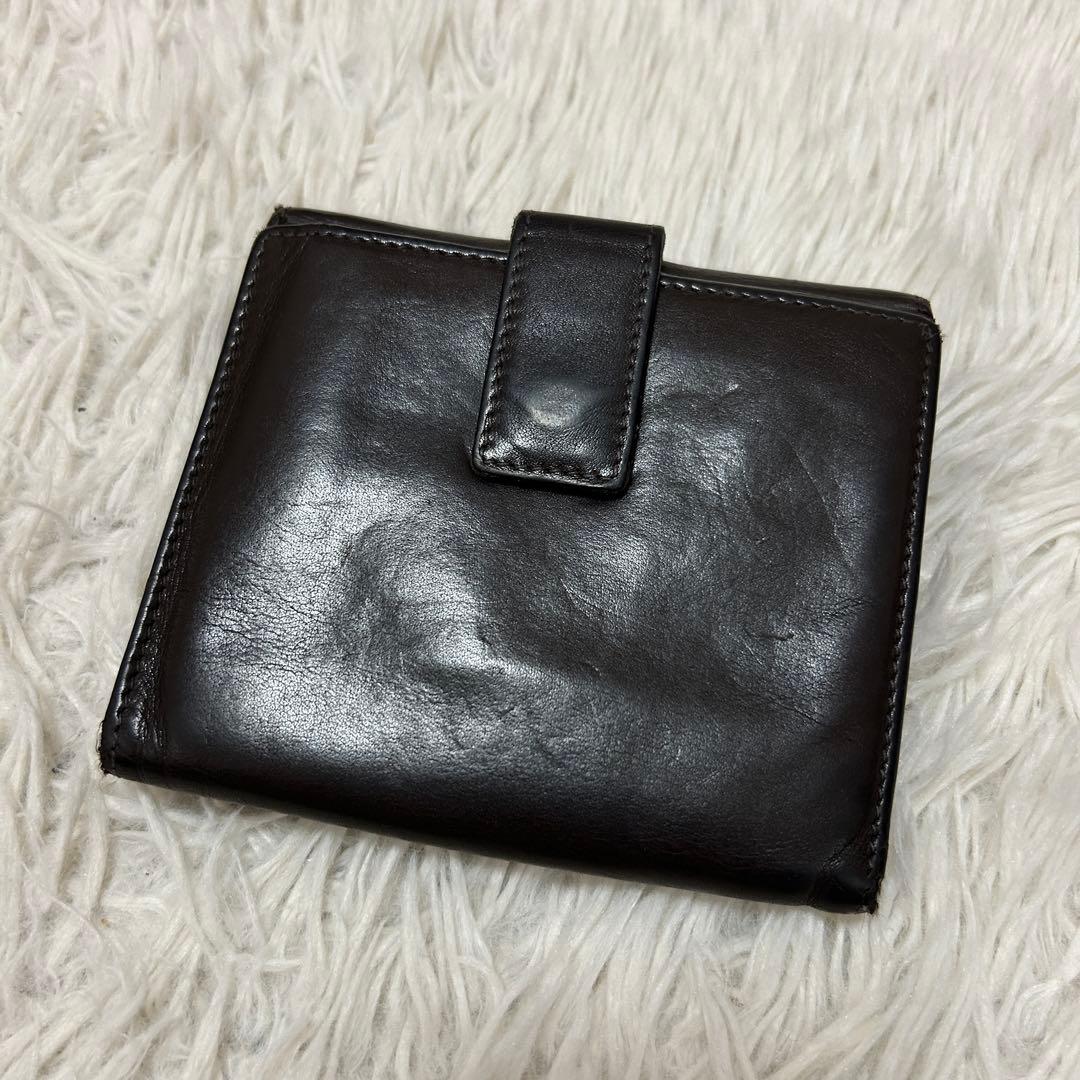 ⭐️希少⭐️ブルガリ チャンドラ 三つ折り財布 コンパクトウォレット ブラウン