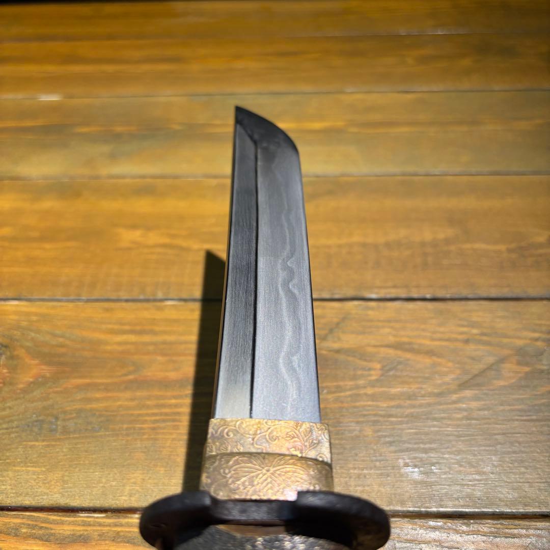 日本刀残欠クラフトナイフNo.60 最上大業物 奥州国山城大掾藤原国包 拵