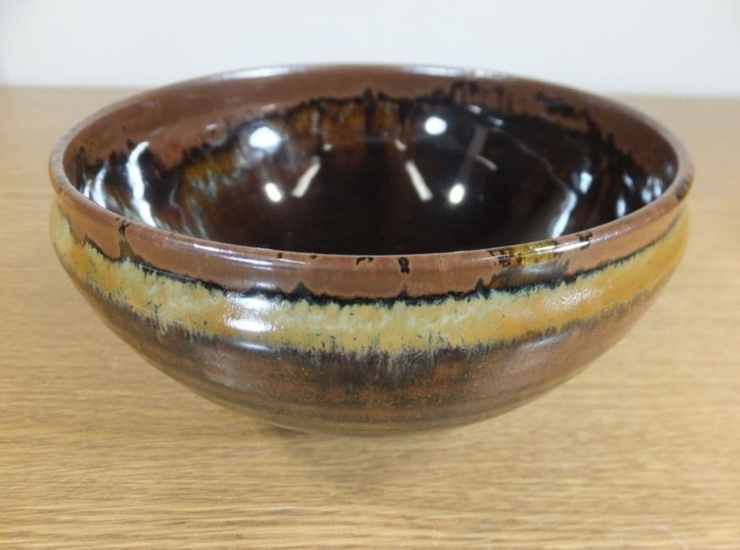 真作保証 鬼丸雪山 自作 高取焼 コレクター放出品 表千家 茶道具 福岡