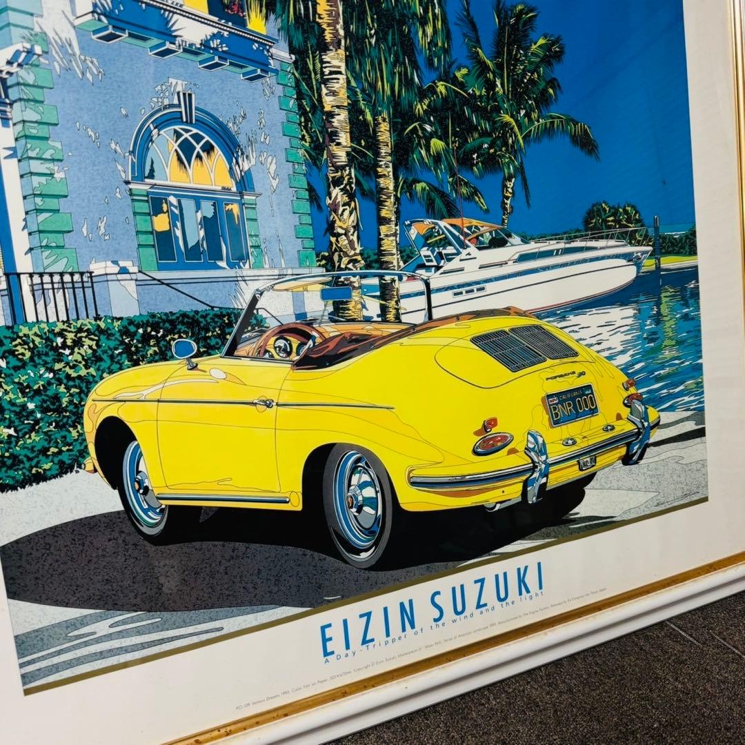 C59美品✨ 鈴木英人 バリアスドリームス アートポスター アート作品