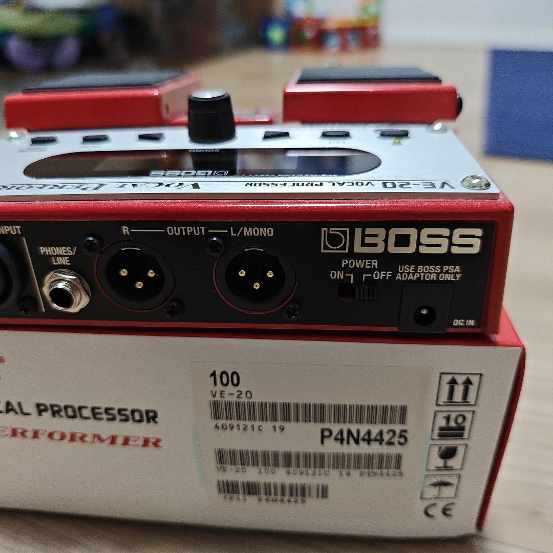 美品　BOSS VE-20 ボーカルプロセッサー