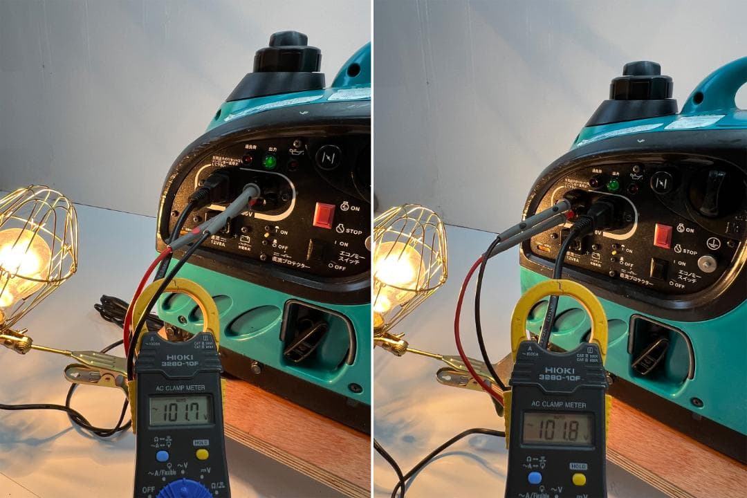 DENYO デンヨー インバーター発電機 GE-900SS-IV★動作良好♪ 7