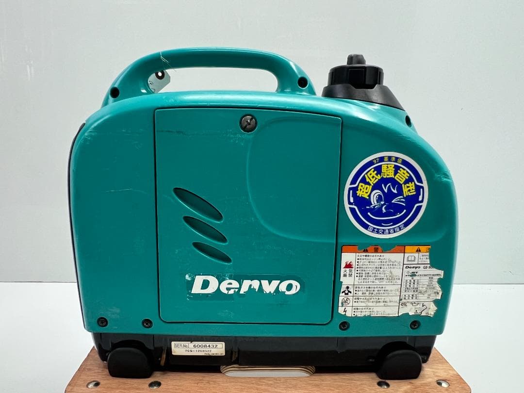 DENYO デンヨー インバーター発電機 GE-900SS-IV★動作良好♪ 7