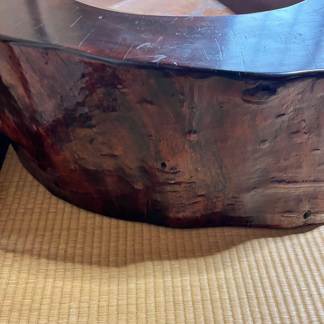 k*n様 天然木　火鉢　サイドテーブル　直径90cm　ビッグサイズ