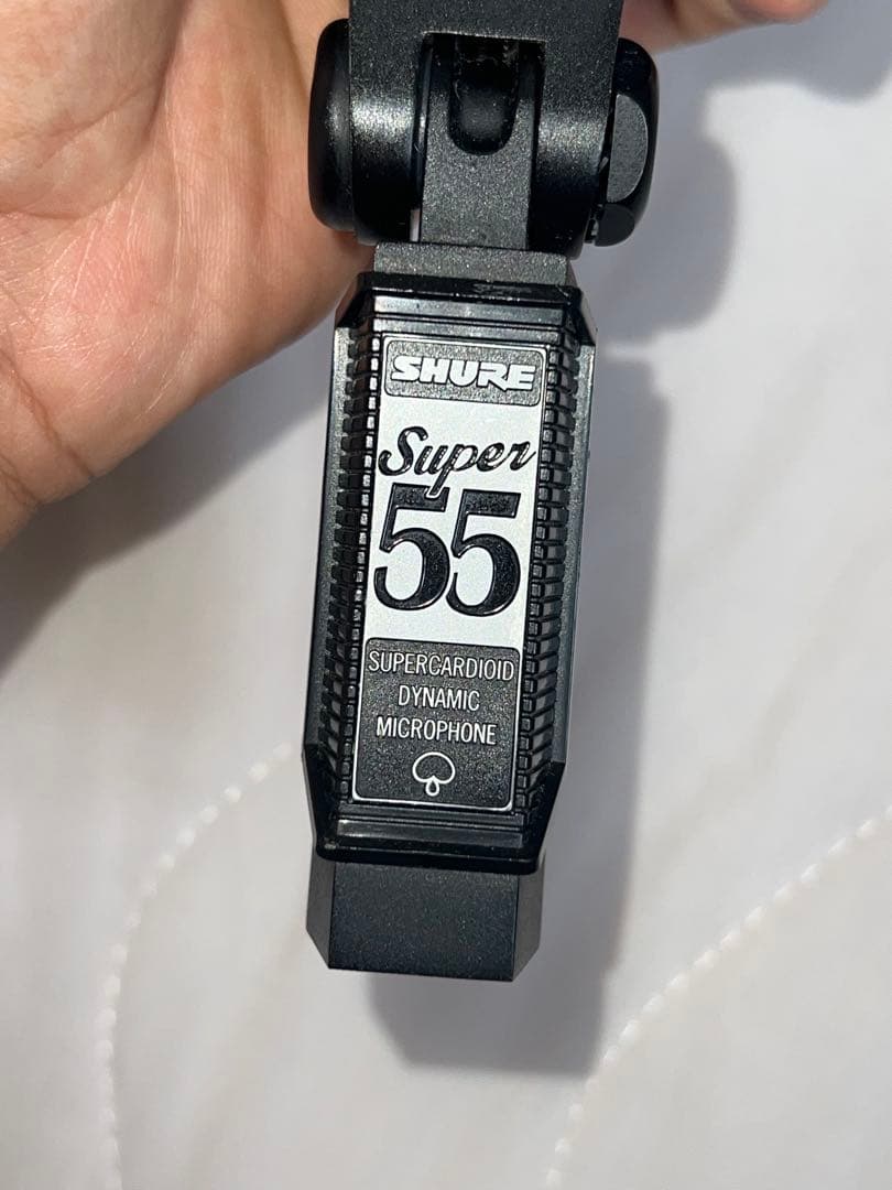 Super 55 デラックス・ボーカル・マイクロホン ピッチブラックエディション