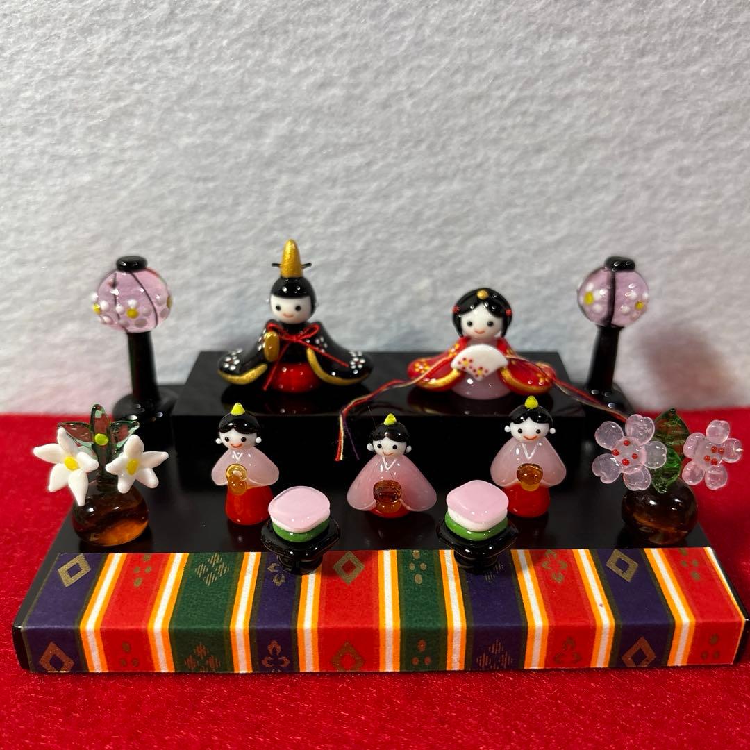 パキラ　ガラス細工　ミニチュア