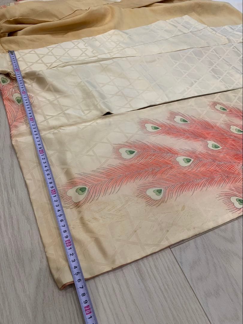 振袖　大正ロマン　昭和レトロ　アンティーク　羽織り　着物　道行　和洋折衷