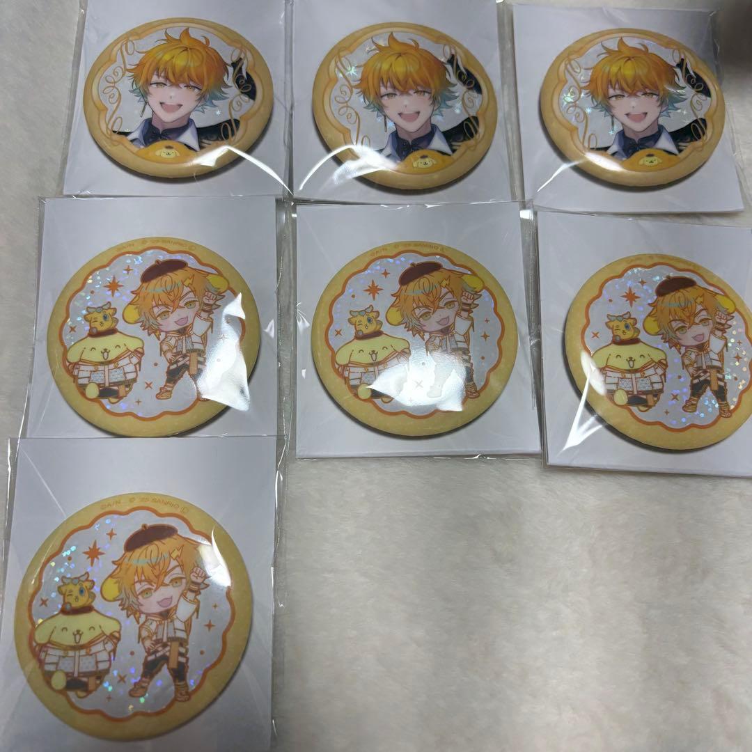 サンリオ　缶バッジ　宇佐美リト